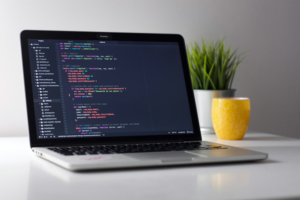 Developer working on code for a ClomedixTech client website.